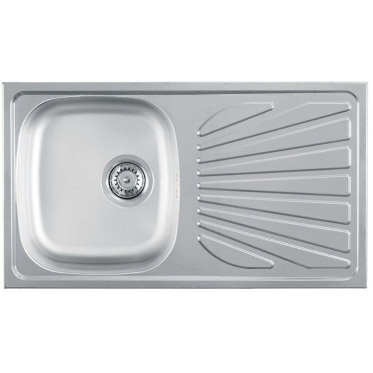 Oferte la Chiuveta Bucatarie Luna Flex 1D 770 x 435MM Gaura Sifon 90MM Inox