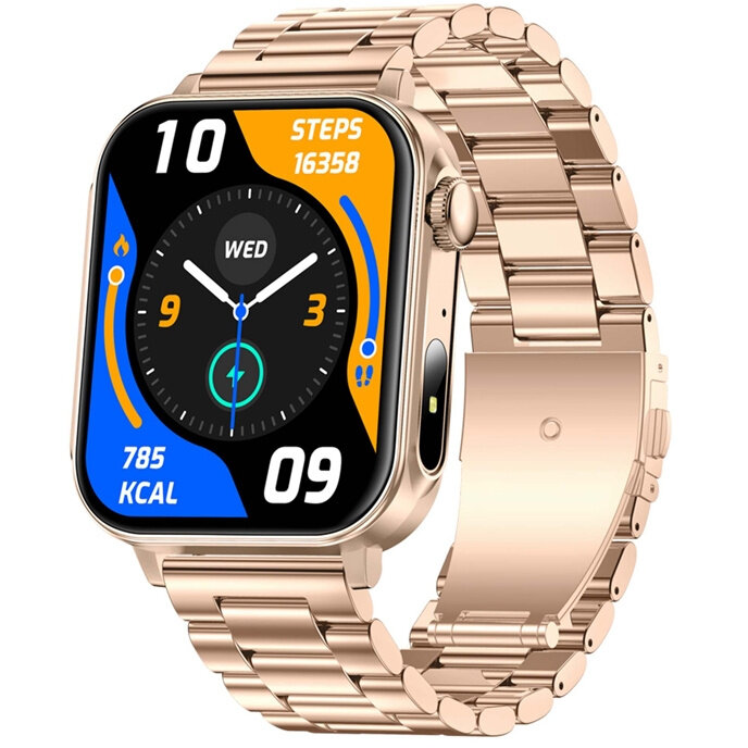 Smartwatch P80 Steel Gold
