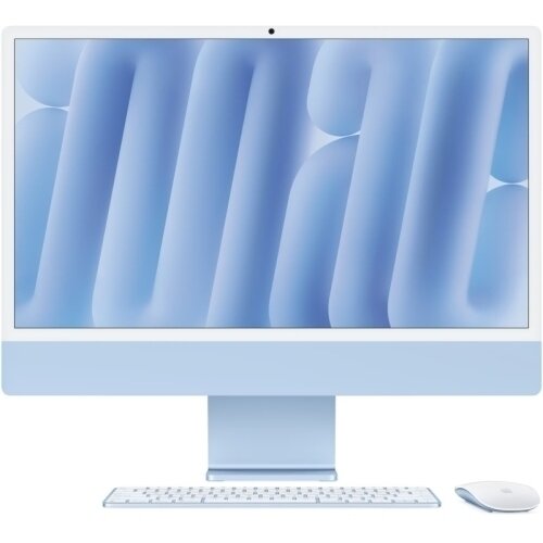 Sistem All in One iMac 4.5K 23.8inch Retina M4 10-Core 24GB 1TB SSD macOS Blue