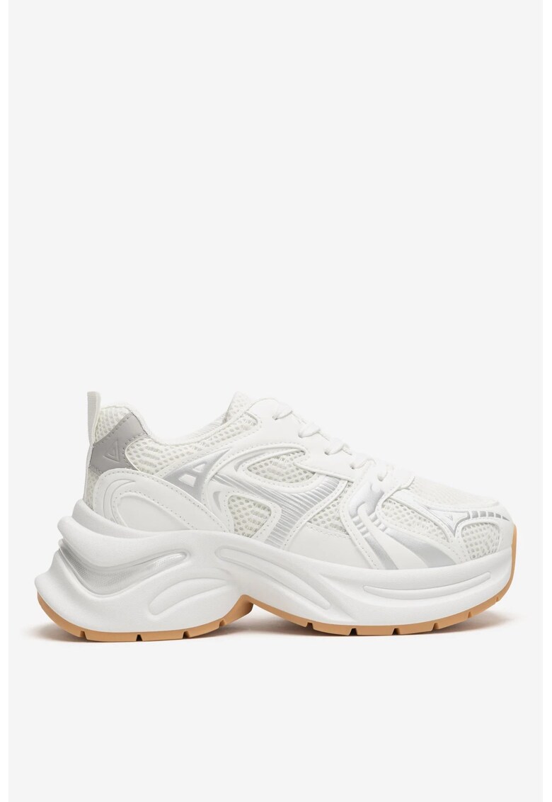 Pantofi dama  5903698764108 - Sintetic - Alb - Alb