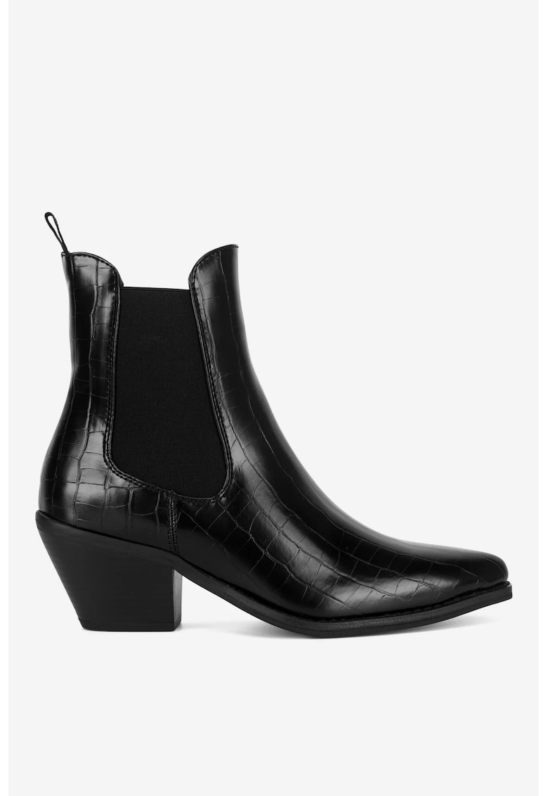 Ghete dama  5905588898993 - Sintetic - Negru - Negru