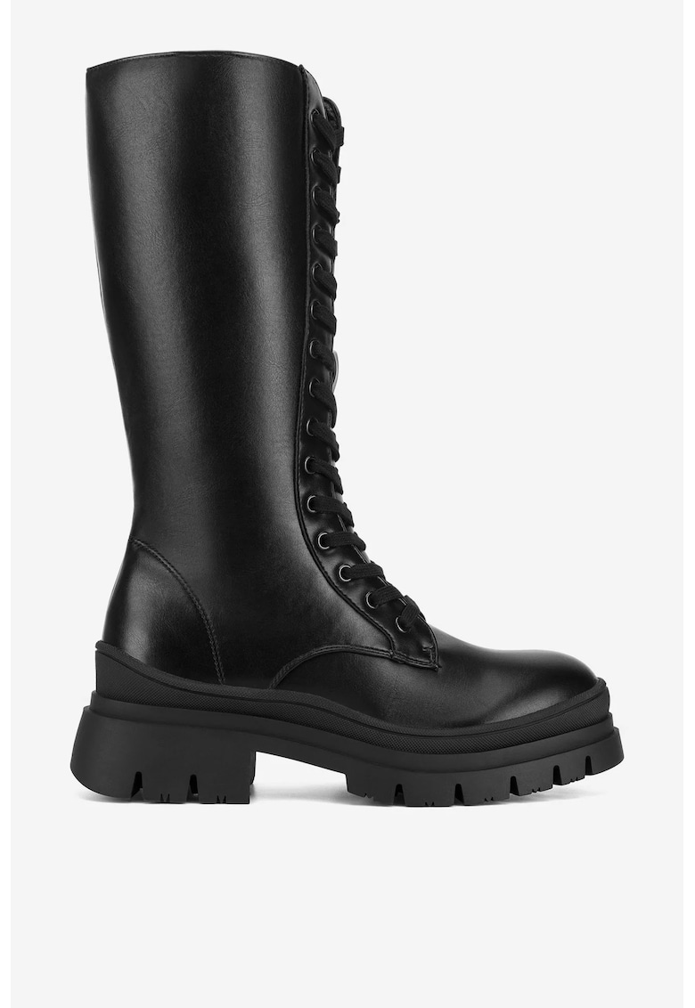 Cizme dama 5905588940289 - Sintetic - Negru - Negru