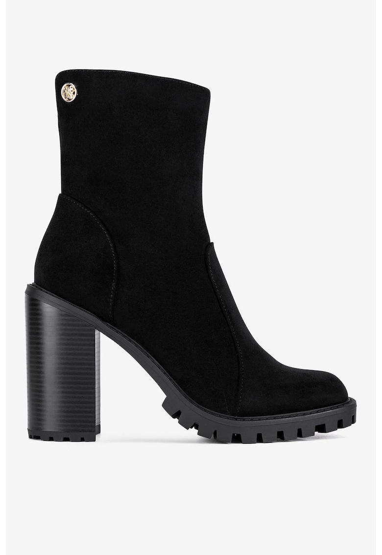 Ghete dama  5905588943280 - Textil - Negru - Negru