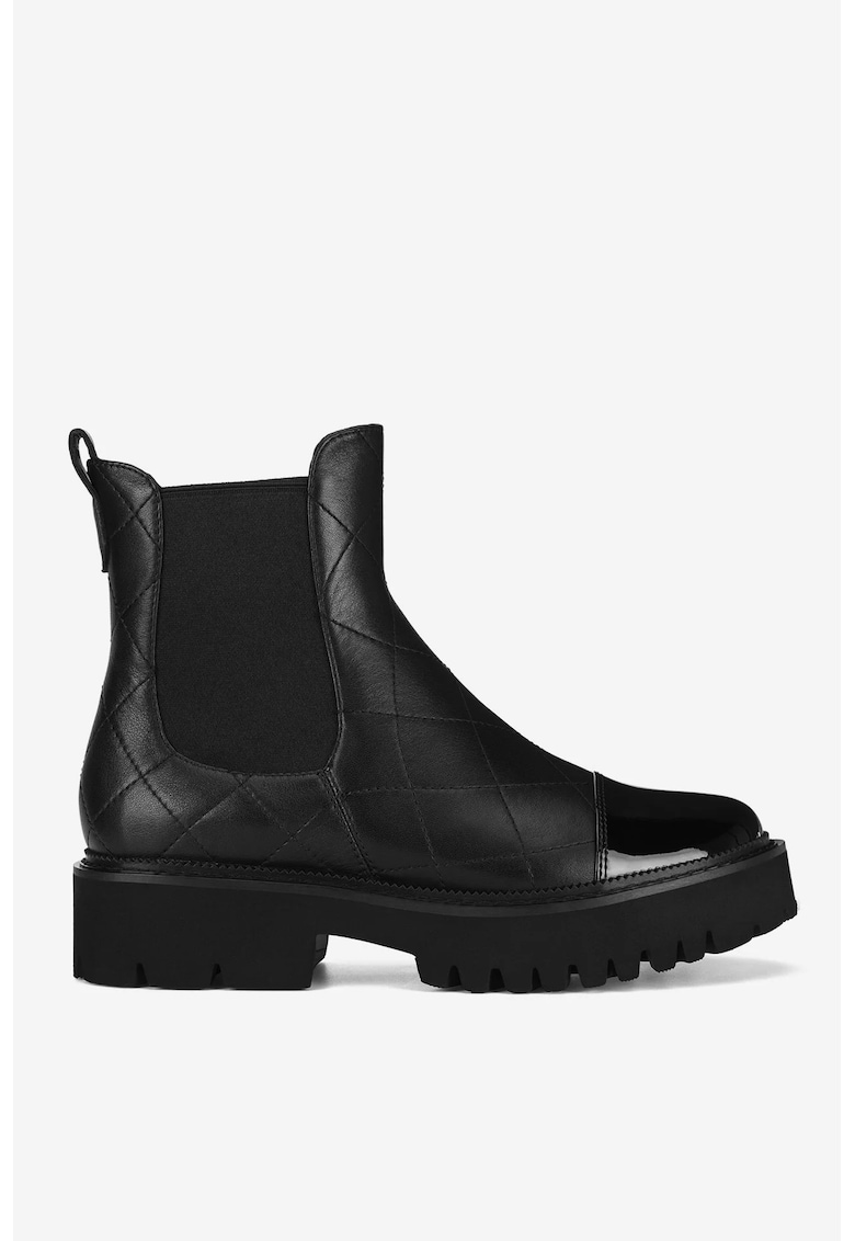 Ghete dama  5905588955917 - Piele naturala - Negru - Negru