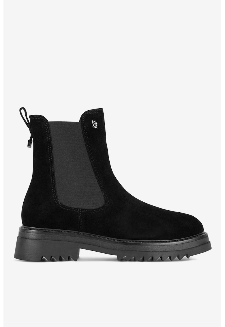 Ghete dama  5905588961208 - Piele intoarsa - Negru - Negru