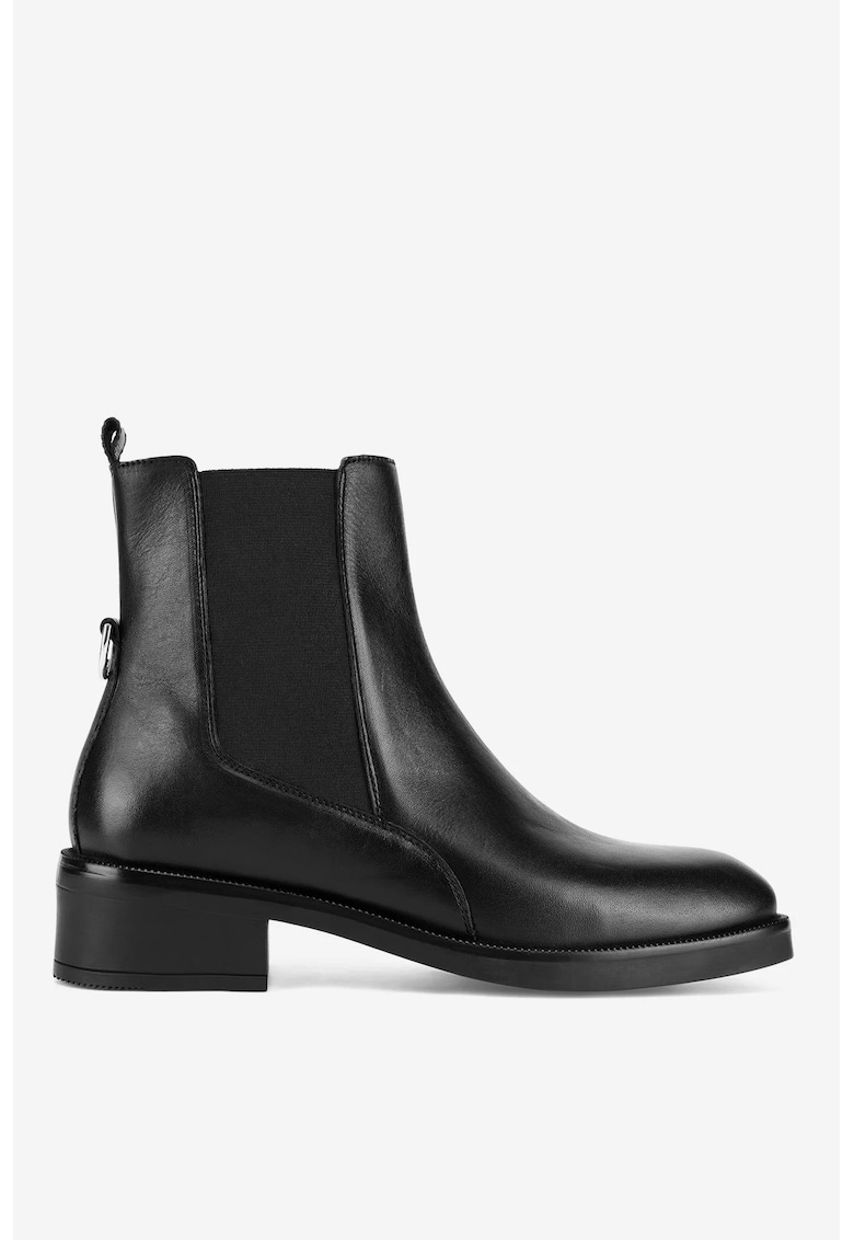 Ghete dama  5905588966067 - Piele naturala - Negru - Negru