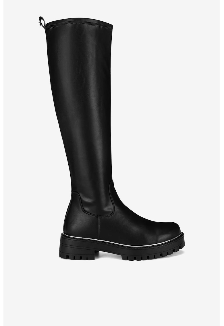 Cizme dama  5905588967965 - Sintetic - Negru - Negru
