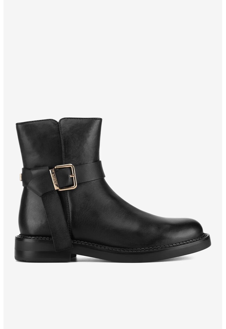 Ghete dama  5905588996972 - Piele naturala - Negru - Negru