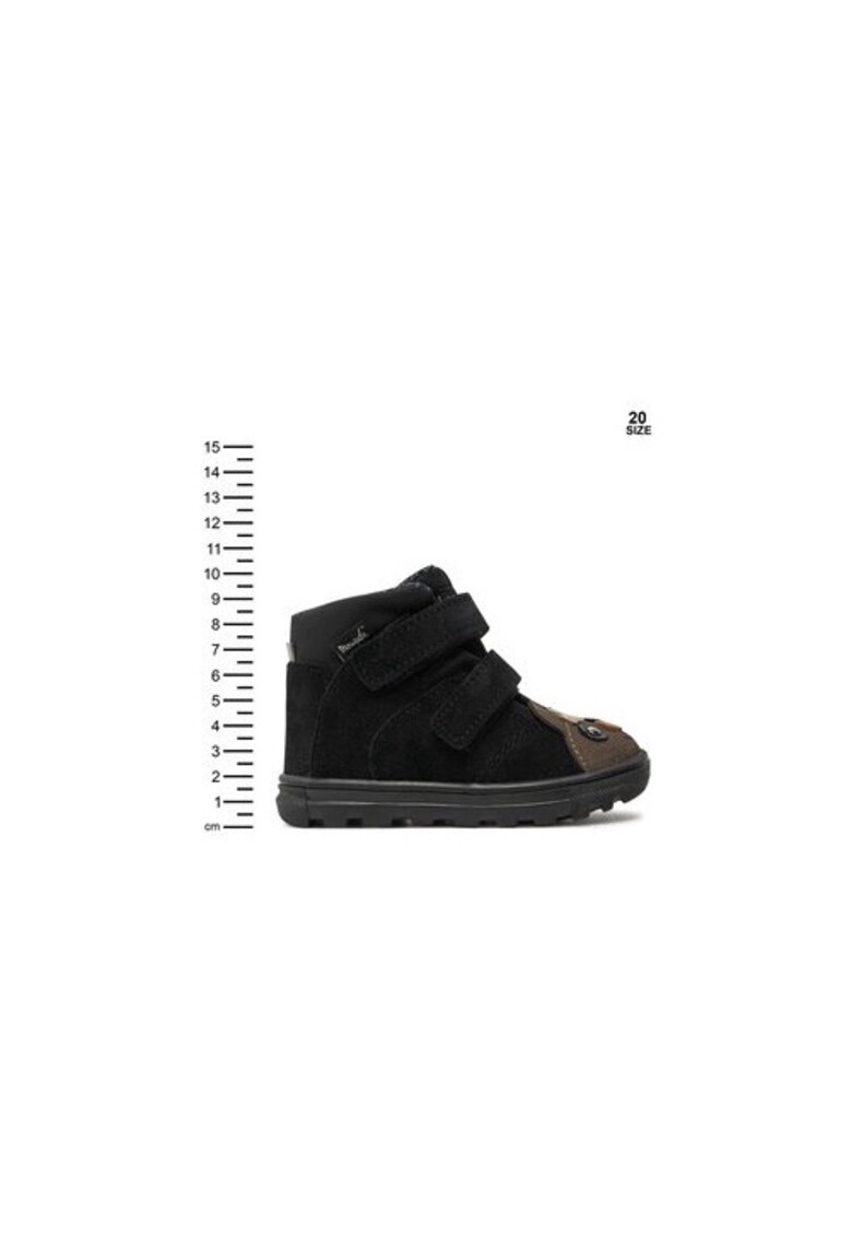 Cizme baieti  304293849 - Piele naturala - Negru - Negru