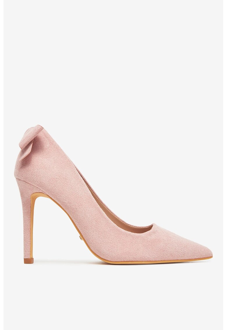 Pantofi Roz Textil - Roz