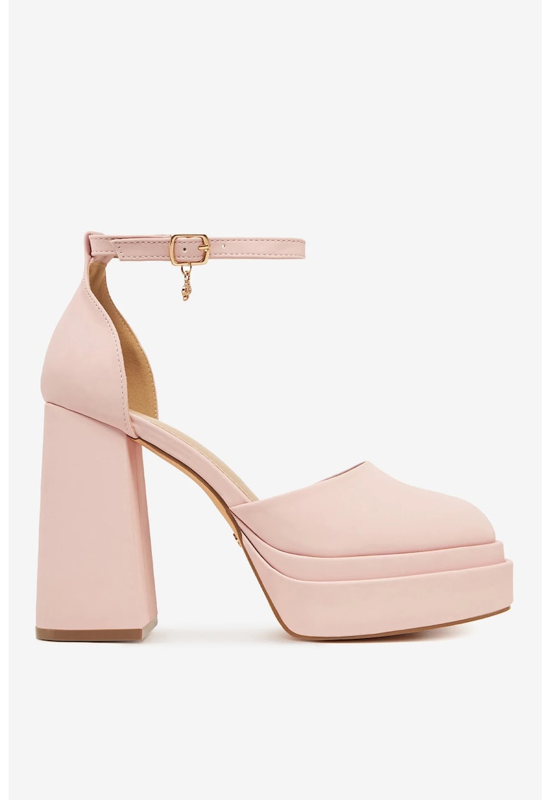 Pantofi Sintetic Roz - Marca - Roz