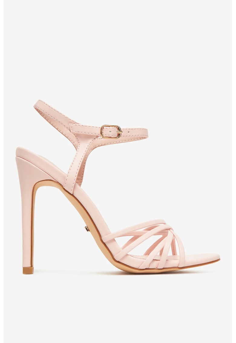 Sandale cu toc  Roz - Roz