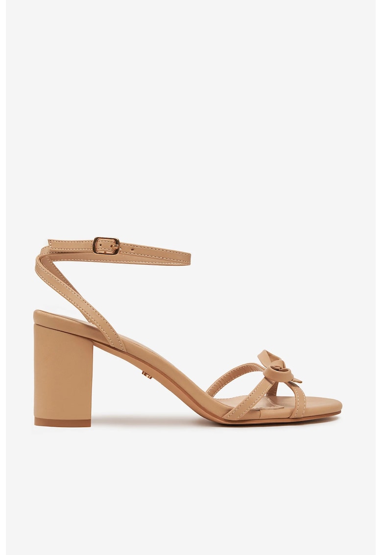 Sandale  Sintetic - Nuanta Bej - Bej