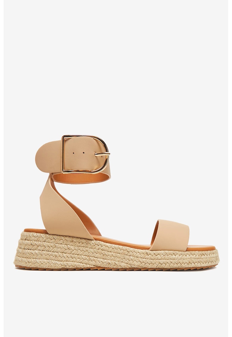 Sandale  Sintetic - Bej -