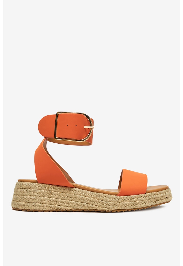 Sandale  Sintetic - Portocaliu - Portocaliu