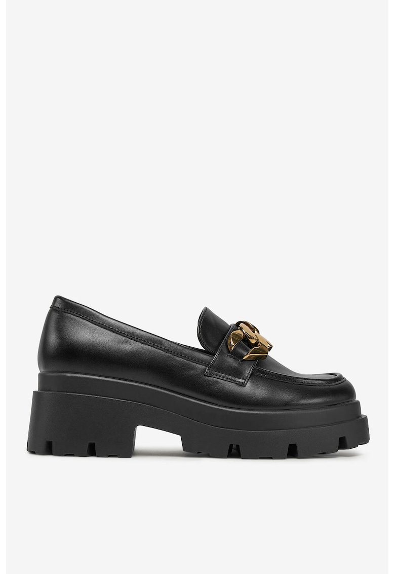 Mocasini  Sintetic - Negru - Negru