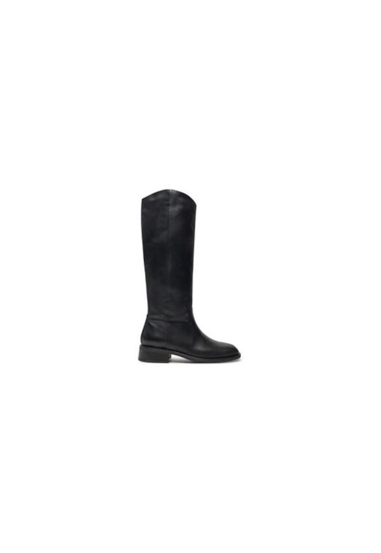 Cizme dama  304622441 - Piele naturala - Negru - Negru