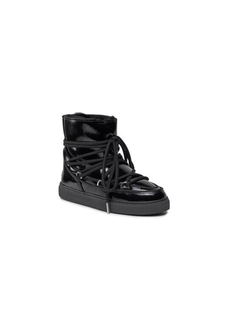 Ghete dama  303127657 - Piele naturala - Negru - Negru