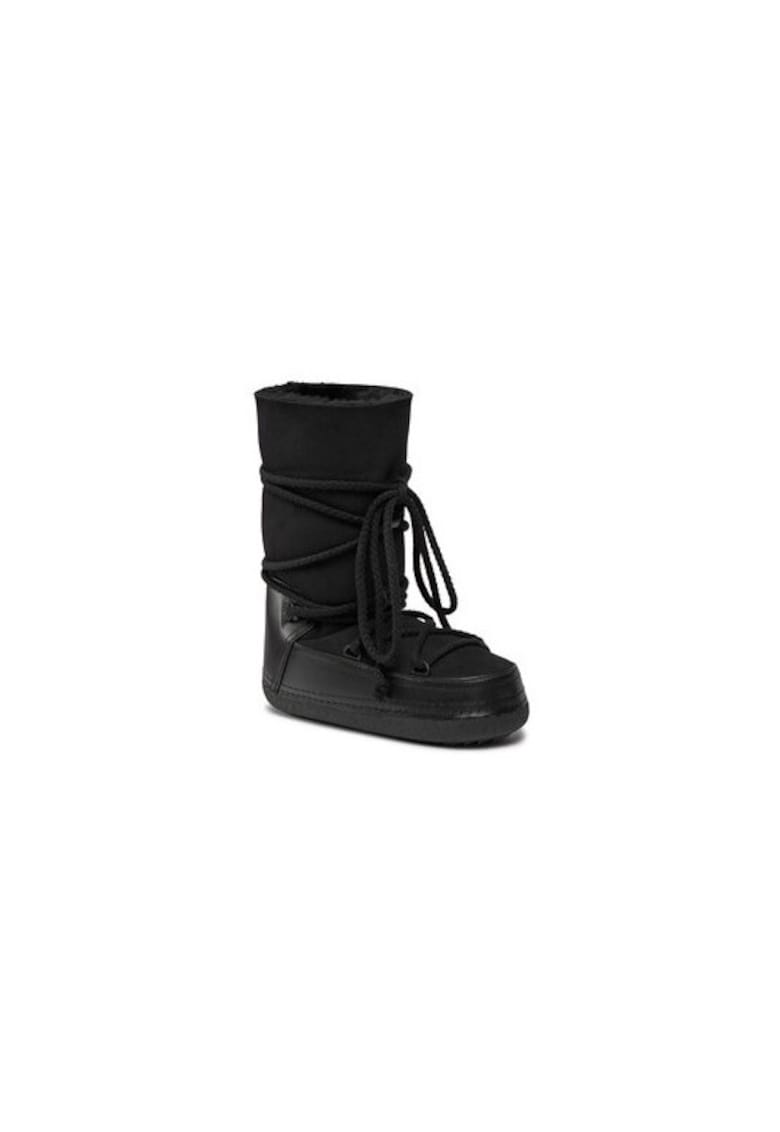 Ghete dama  303125295 - Piele naturala - Negru - Negru