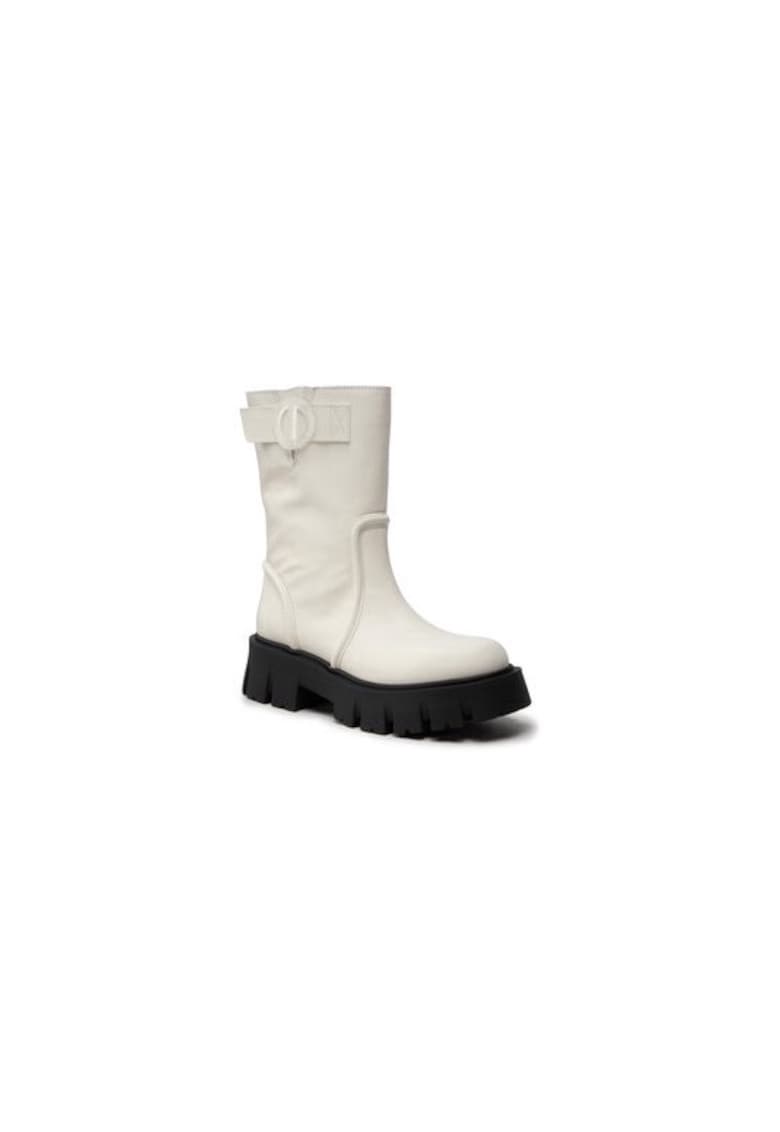 Ghete dama  301715467 - Piele naturala - 37 EU - Alb