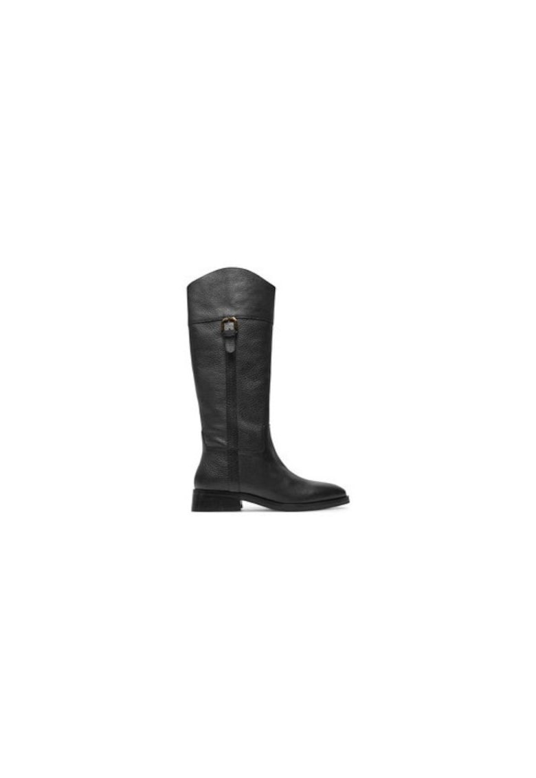 Cizme dama  304067983 - Piele naturala - Negru - Negru