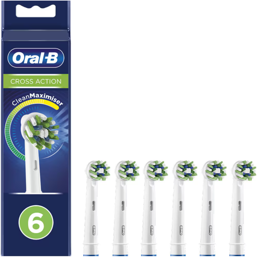 Oferte la Rezerva Periuta Dinti EB50RX-6 Cross Action  6 pcs Alb