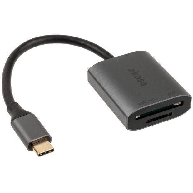 Oferte la Card Reader USB 3.2 Gen1 Type-C Dual Gri