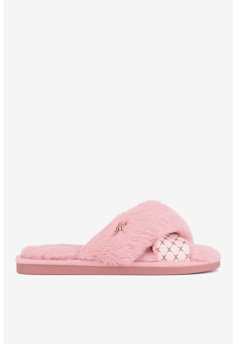 Papuci dama 5905588934868 - Textil - Roz - Roz