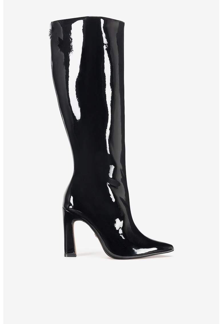 Cizme dama 5903419352713 - Sintetic - Negru - Negru