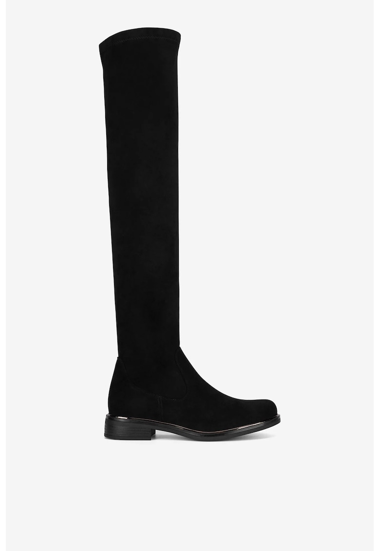 Cizme dama 5905588899228 - Textil - Negru - Negru