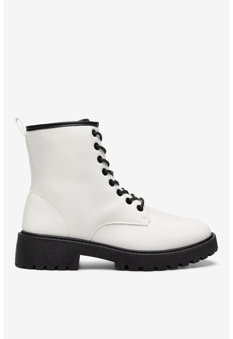 Ghete dama 5905588937654 - Sintetic - Alb - Alb