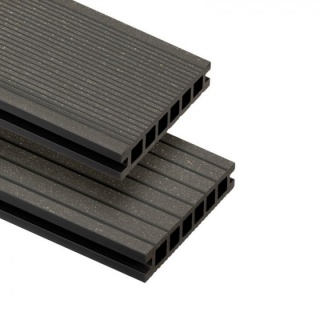 Oferte la Deck WPC  Bergdeck Eco  periat  culoare grafit  BE5102  2200x140x22 mm