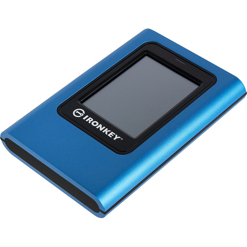Oferte la SSD Extern IronKey Vault Privacy 80 960GB USB-C 3.0 Blue