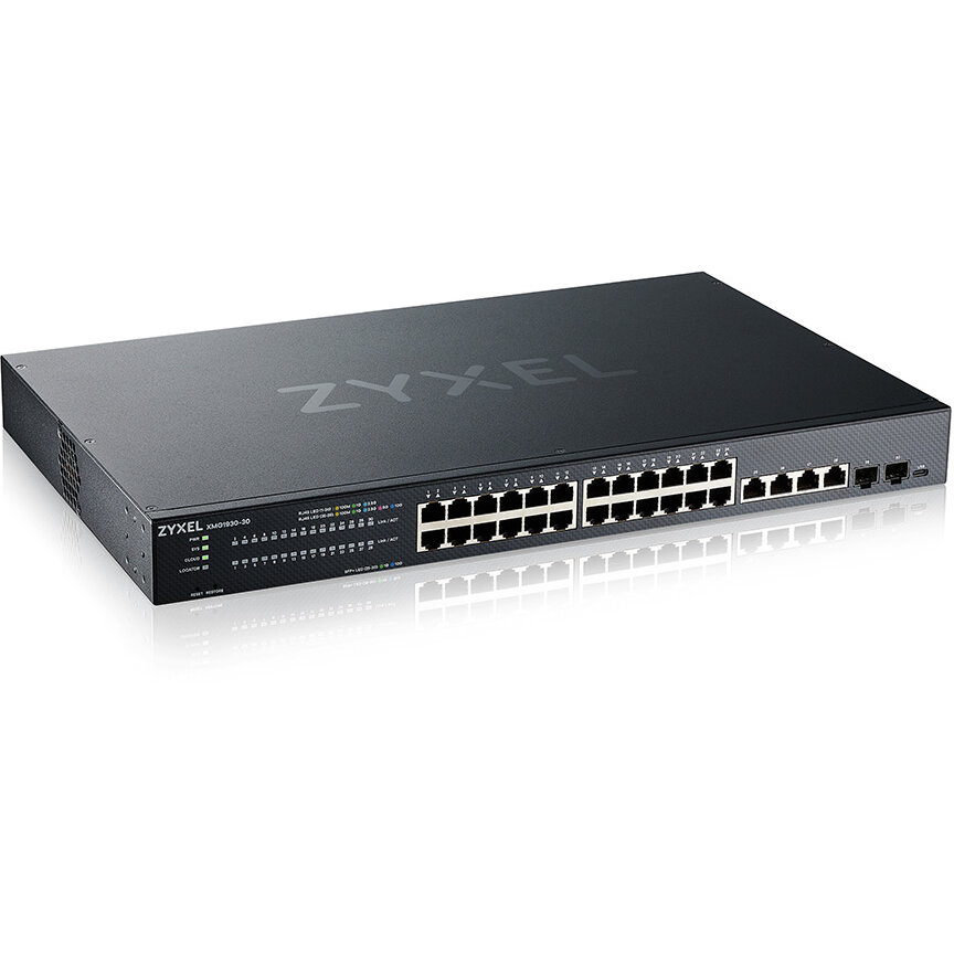 Oferte la Switch XMG1930-30HP 24x2.5G 4x10G POE Negru