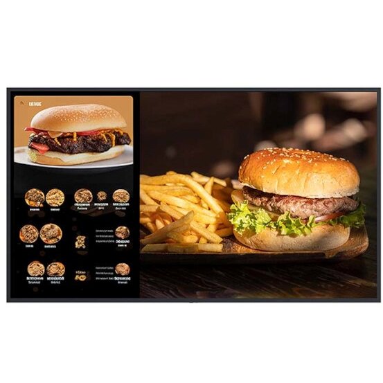 Monitor NSD-5503  UHD 4K Digital Advertising Negru