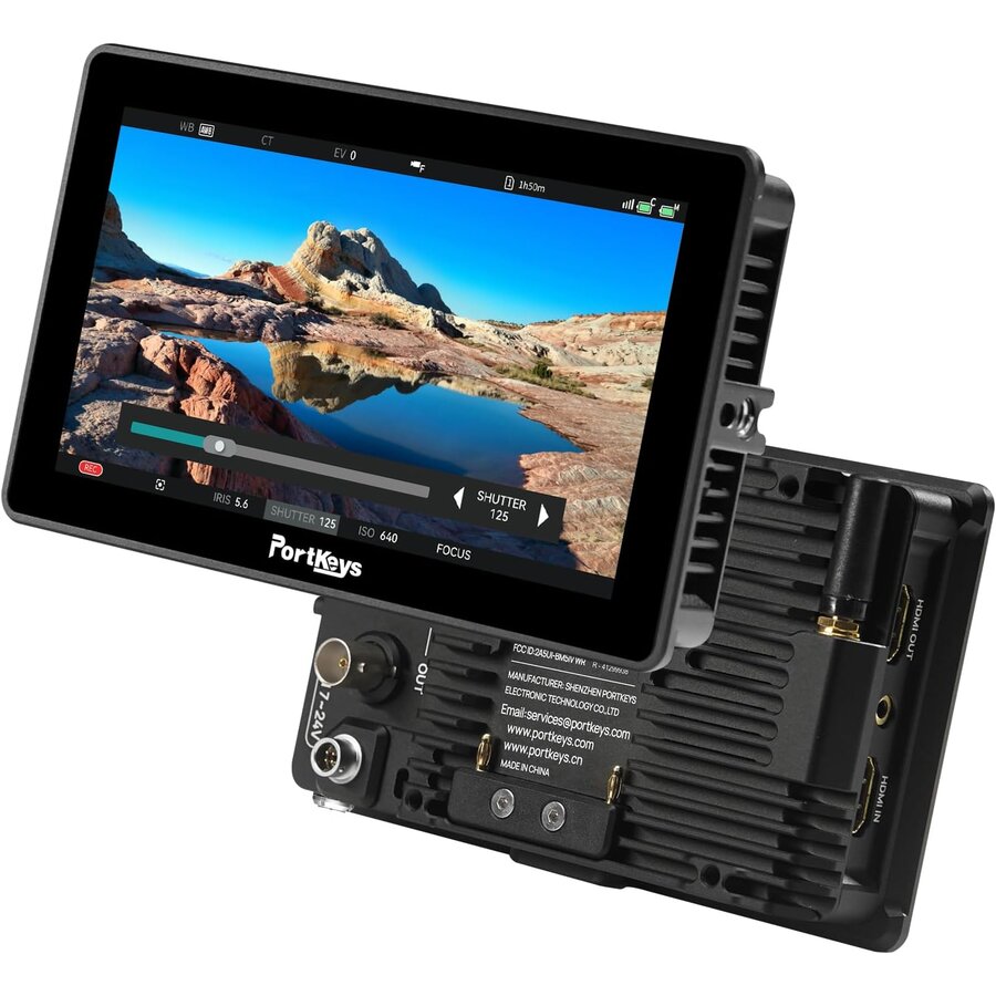 Oferte la Monitor pentru Camera Video BM5IV WR 5.5Inch Touchscreen HDMI/SDI 10-bit (8+2 FRC) 2000Nits Negru