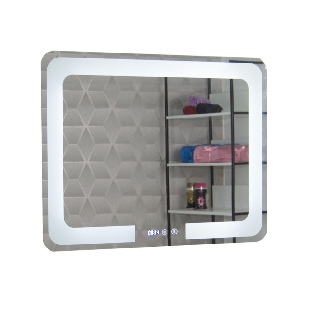Oferte la Oglinda de baie Badenmob MD1, cu iluminare LED, drepunghiulara, 80 x 60 cm
