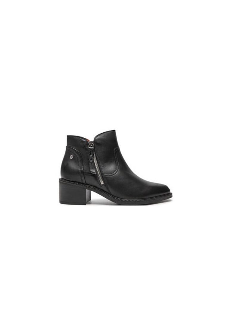 Oferte la Ghete dama  304358586 - Piele naturala - Negru - Negru