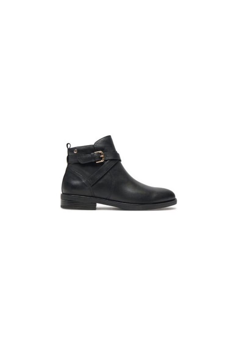 Oferte la Ghete dama  304358661 - Piele naturala - Negru - Negru