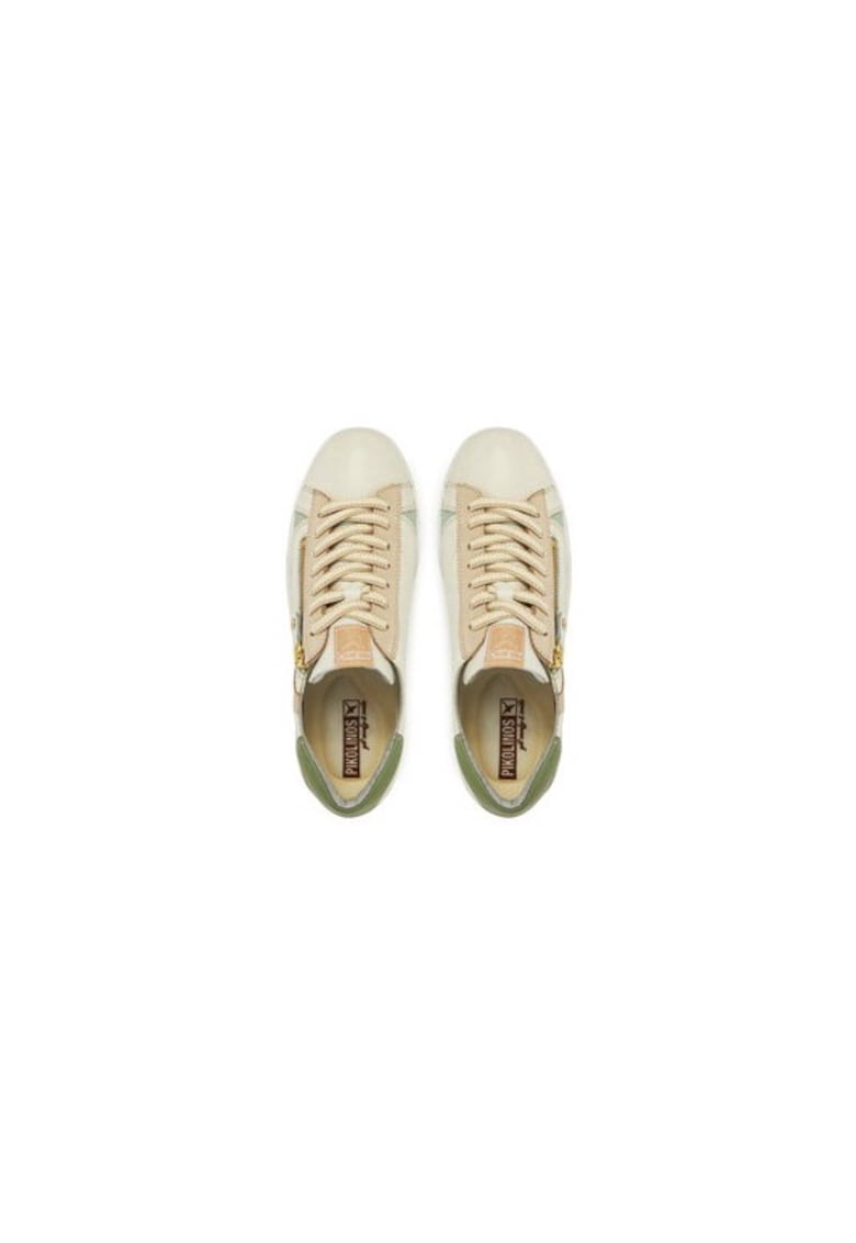 Oferte la Pantofi sport dama  304903625 - Piele naturala - Alb - Alb