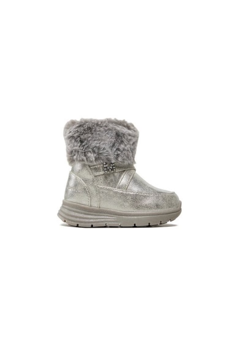 Oferte la Ghete fete  304440052 - Piele ecologica - 24 EU - Argintiu