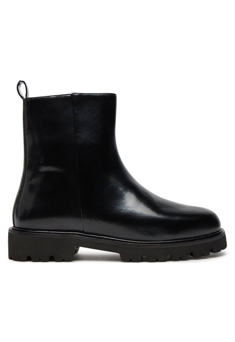 Oferte la Ghete dama  304336249 - Piele naturala - Negru - Negru