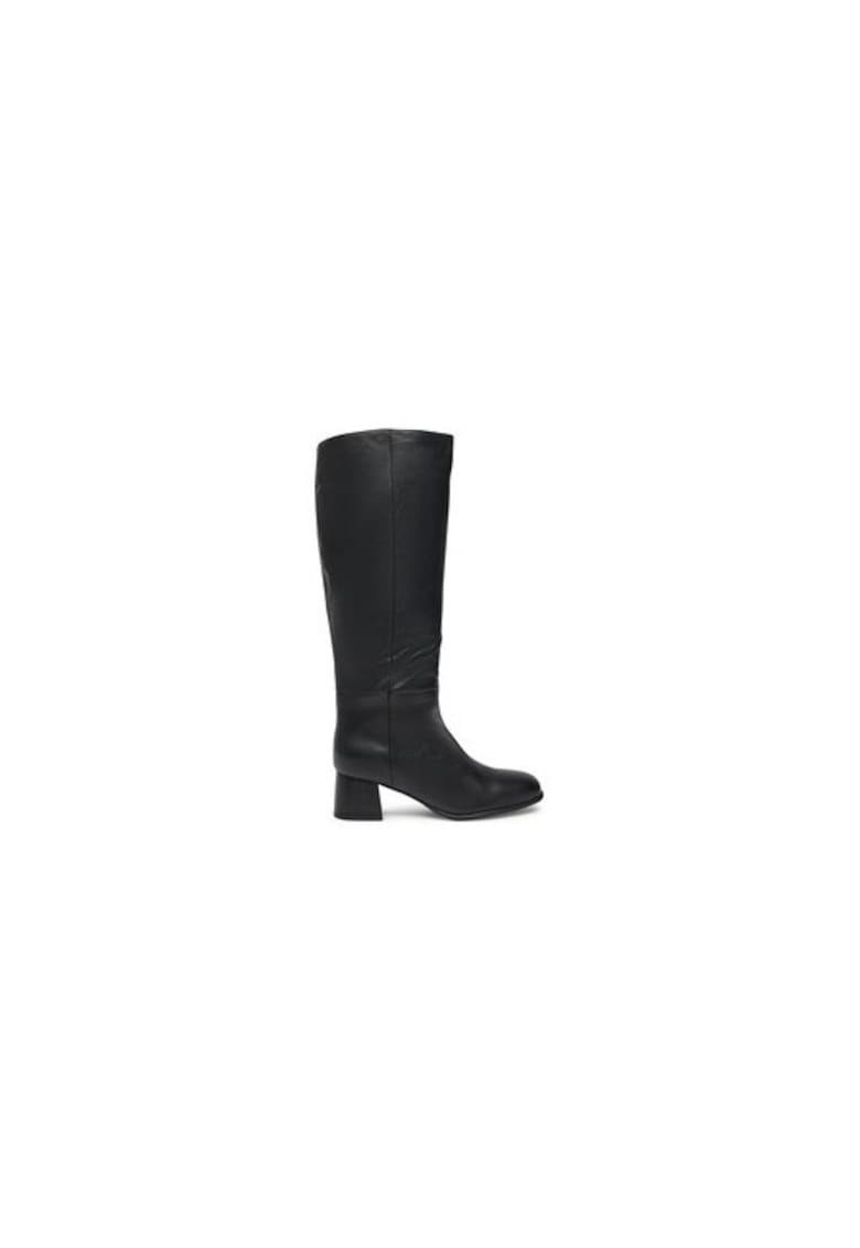 Oferte la Cizme dama  304336782 - Piele naturala - Negru - Negru