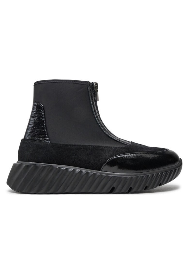 Oferte la Pantofi sport dama  304336775 - Piele naturala - Negru - Negru