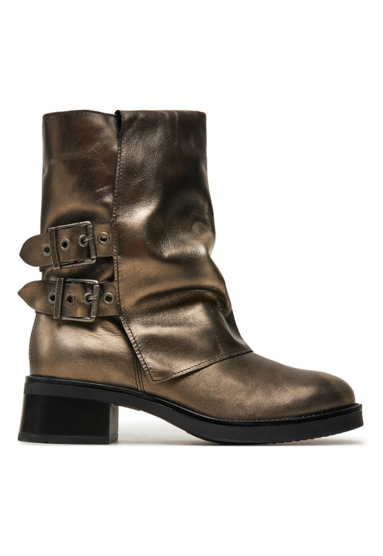 Oferte la Ghete dama  304364990 - Piele naturala - Auriu - Auriu