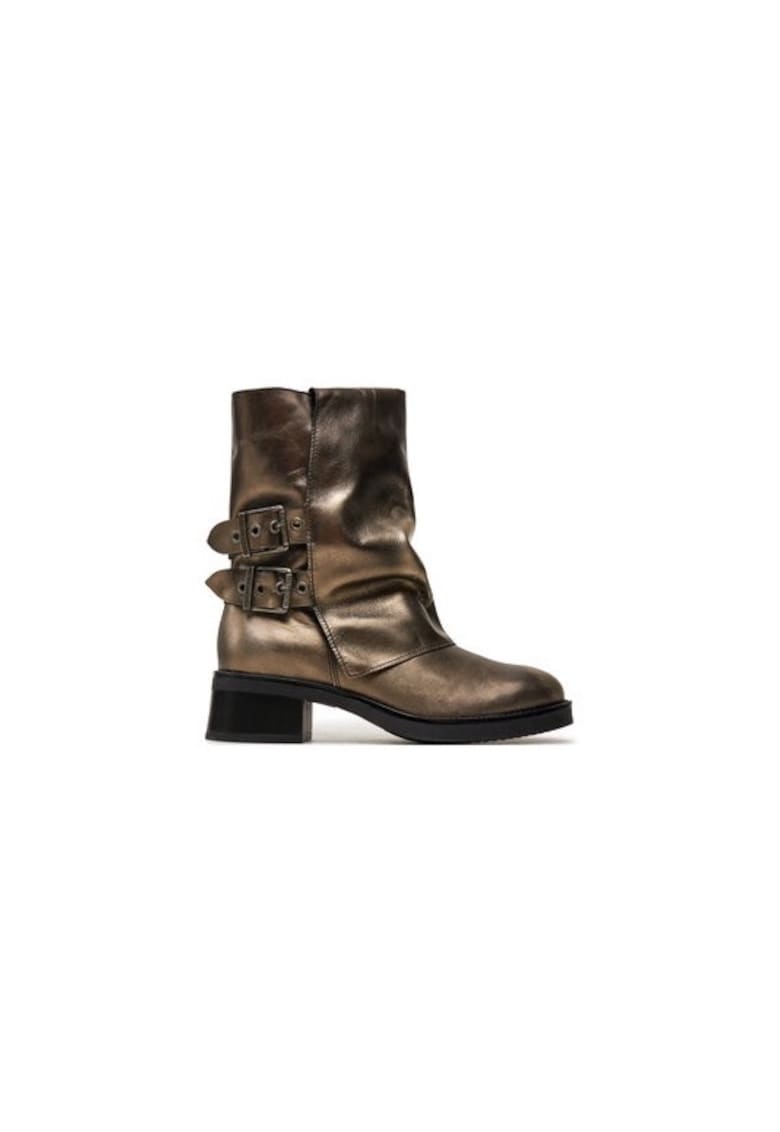 Oferte la Ghete dama  304364990 - Piele naturala - 36 EU - Auriu