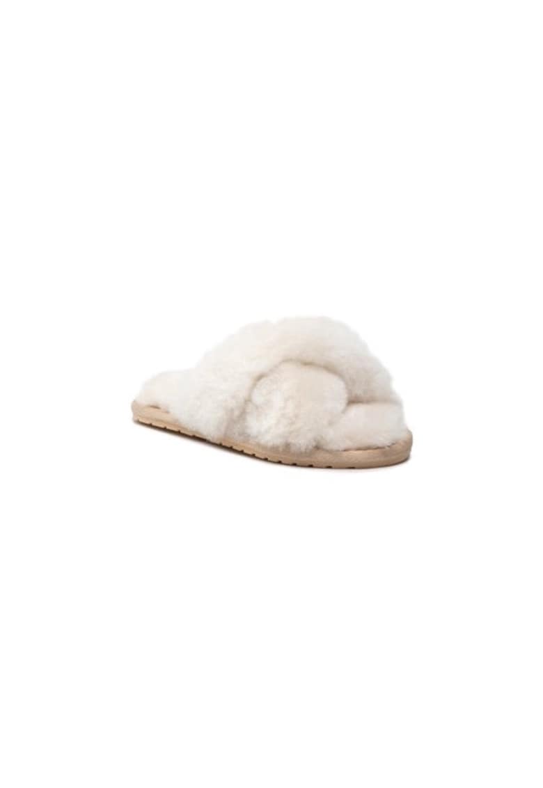 Oferte la Papuci fete  207303669 - Piele naturala - Alb - Alb