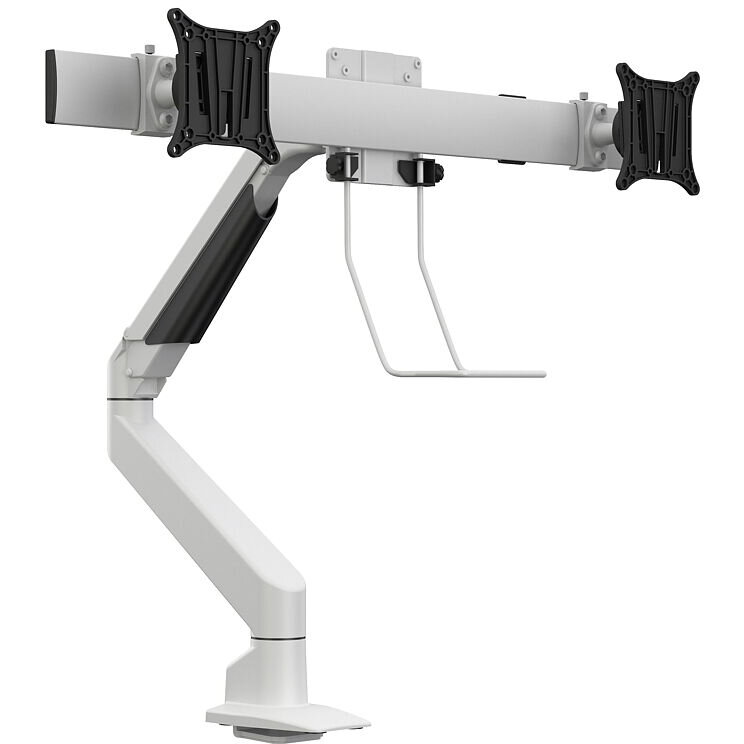 Suport de Birou MB-5945 pentru 2 Monitoare 15-28Inch Maxim 10KG Alb