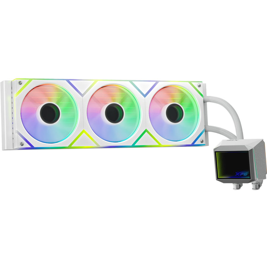 Oferte la Cooler Procesor LEVANTE II 360 Iluminare ARGB Alb
