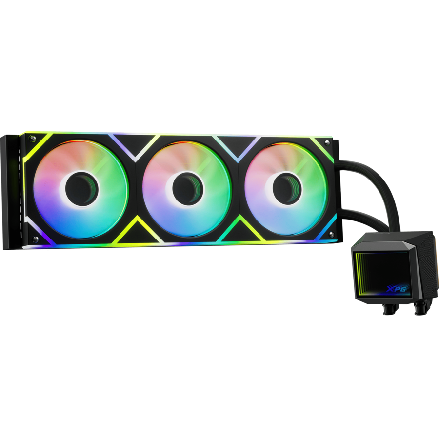Oferte la Cooler Procesor LEVANTE II 360 Iluminare ARGB Negru